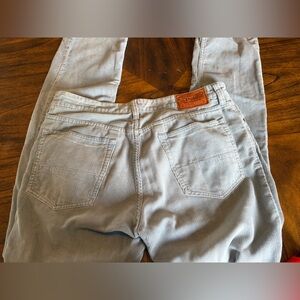 Polo Ralph Lauren MensVintage Varick Slim Straight Corduroy Pants Blueish-Gray